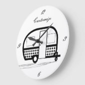 Classic Travel Caravan Thunder_Cove Grote Klok (Hoek)