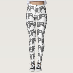 Classic Travel Caravan Thunder_Cove Leggings