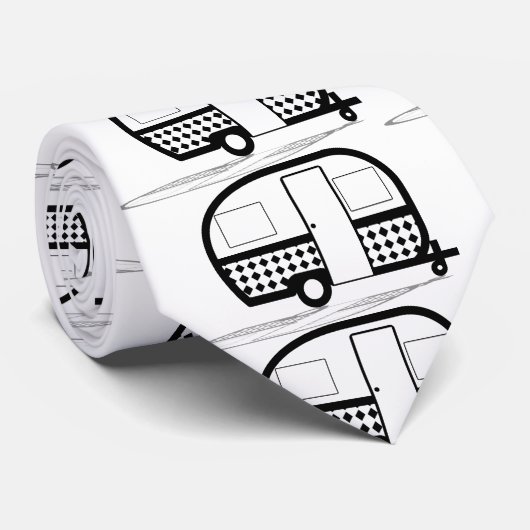 Classic Travel Caravan Thunder_Cove Stropdas (Opgerold)