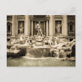 Classic Trevi Fountain, Rome Briefkaart