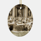Classic Trevi Fountain, Rome Keramisch Ornament (Rechts)