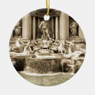 Classic Trevi Fountain, Rome Keramisch Ornament
