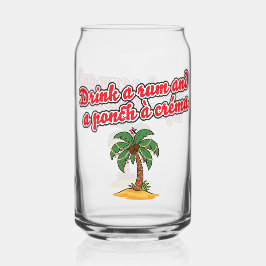Classic Trini Christmas Beverage Glass Blikvorm Glas