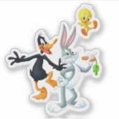 Classic Trio Adventure - Bugs, Daffy, and Tweety  Sticker (Voorkant)
