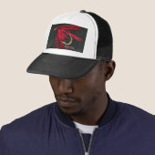 Classic Trout Fly Casquette "Red Ibis" (En situation)