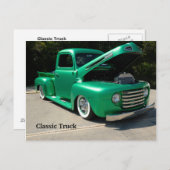 Classic Truck Briefkaart (Voorkant / Achterkant)