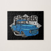 Classic Truck Jigzaag Puzzle Legpuzzel (Horizontaal)