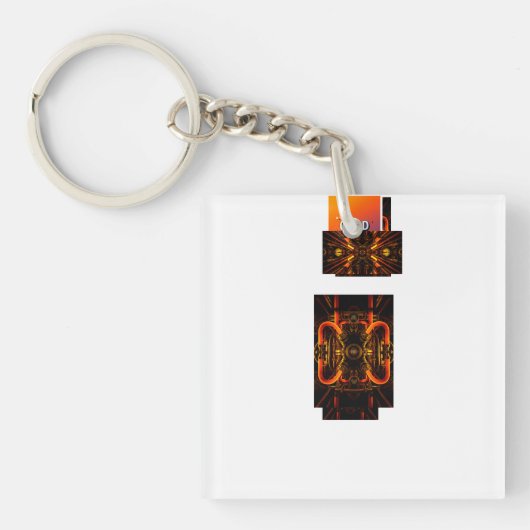 Classic Trucker Hat –  Baseball Pet voor Sleutelhanger (voorkant)