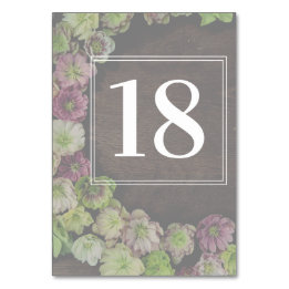 CLASSIC Tuin Helleborus Hout Tafelnummer