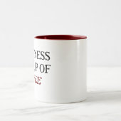Classic Two Tone Coffee Mok (Center)
