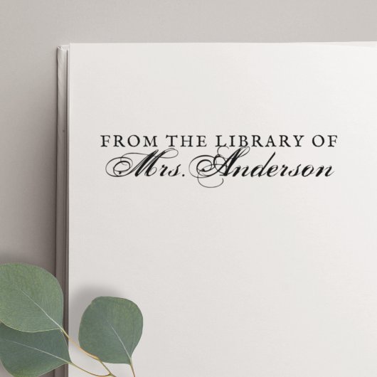 Classic uit de Bibliotheek van Boekplaat Zelfinktende Stempel