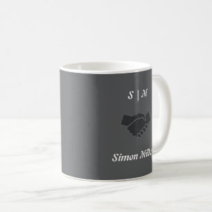 Classic Unieke Mok met Initialen, Naam & Logo