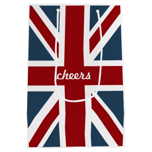 Classic Union Jack Flag Medium Cadeauzakje (Achterkant)