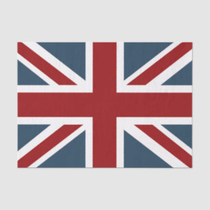Classic Union Jack Flag Tissuepapier