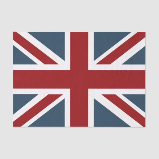 Classic Union Jack Flag Tissuepapier (Voorkant)
