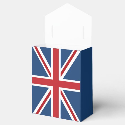 Classic Union Jack UK Flag Bedankdoosjes (Geopend)