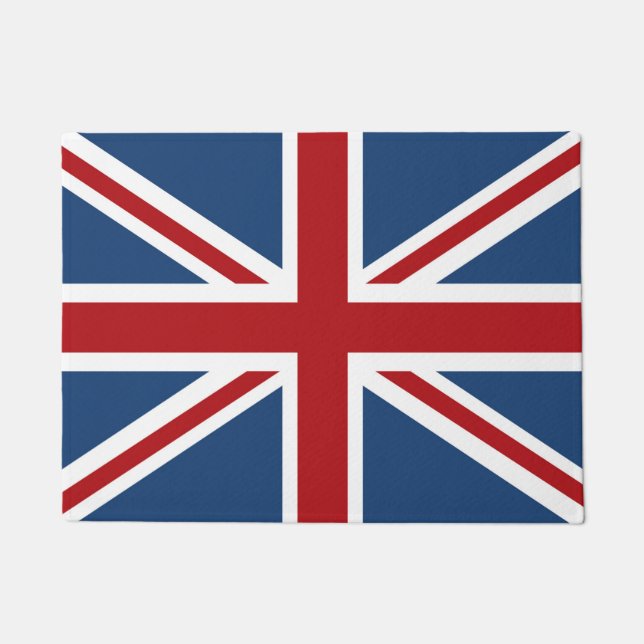 Classic Union Jack UK Flag Deurmat (Voorkant)
