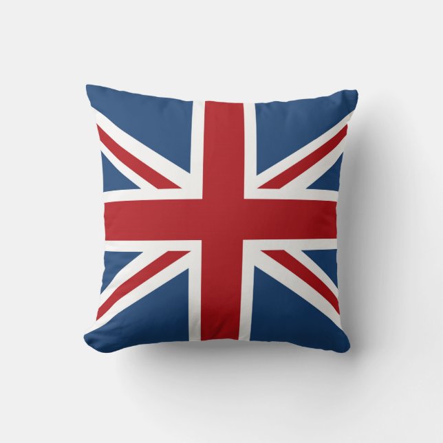 Classic Union Jack UK Flag Kussen (Voorkant)