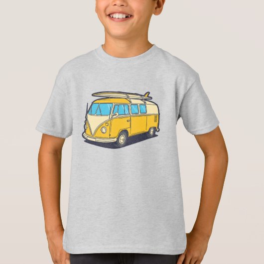 Classic Van Beach Trip T-shirt (Voorkant)