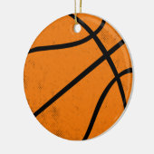 Classic Varsity Basketball Hoops Game Day Style Keramisch Ornament (Links)