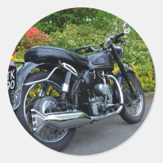 Classic Velocette Venom Ronde Sticker