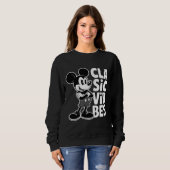 Classic Vibes Retro Cartoon Mouse T-Shirt Design,  (Voorkant volledig)