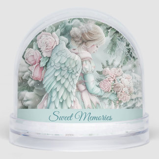 Classic Victorian Winter Snowglobe Sneeuwbol