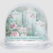 Classic Victorian Winter Snowglobe Sneeuwbol (Achterkant)