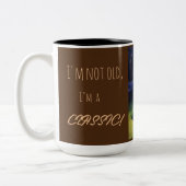 Classic Vintage auto Mok (Links)