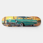 Classic Vintage Car 1957 Skateboard (Horizontaal)