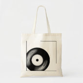 Classic Vinyl Disc Tote Bag (Voorkant)