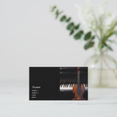 Classic Violin/Viola en Piano-Visitekaartje Visitekaartje (Staand voorkant)