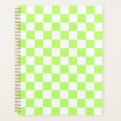 Classic visual lime checkerboard  (Devant)