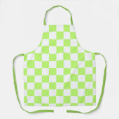 Classic visual lime checkerboard  schort (Voorkant)