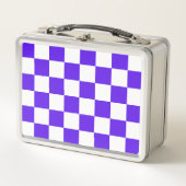 Classic visual violet checkerboard  (Voorkant)