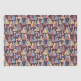 Classic Vrouw Auteurs Tissuepapier