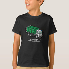 Classic Vuilnis/Recyclen Vrachtwagen met Kinder Na T-shirt