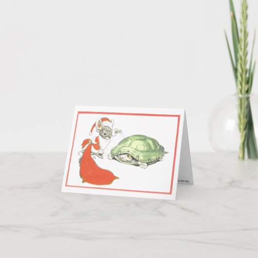 Classic Walt Kelly Carte de Noël (Devant)