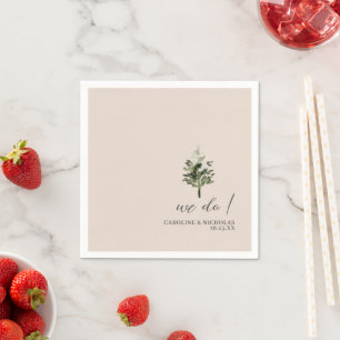 Classic Waterverf Engels Manor House Wedding Servet