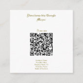  Classic Wedding Direction Behuizing Informatiekaartje (Achterkant)