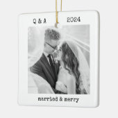 Classic Wedding Ornament (Links)