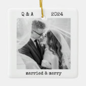 Classic Wedding Ornament (Voorkant)
