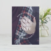 Classic Wedding Save the Date (Staand voorkant)