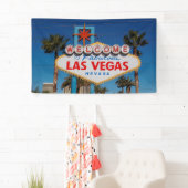 Classic Welkom bij Las Vegas Sign Spandoek (Insitu)