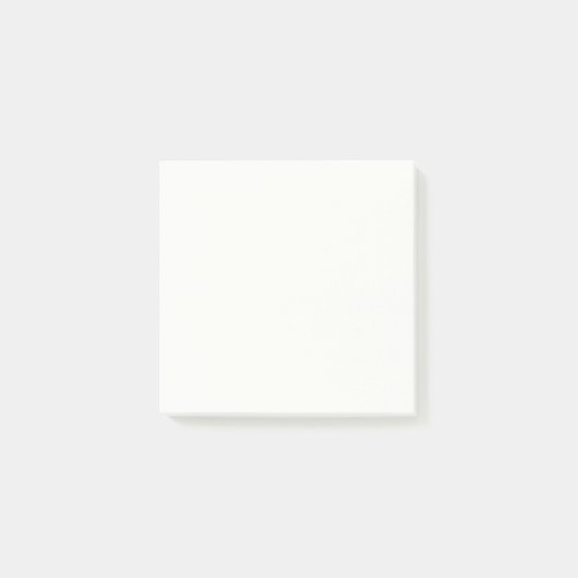 Classic White CUSTOM Post-it® Notes (Voorkant)