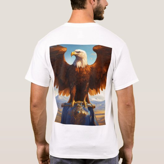 "Classic White T-shirt: tijdloze stijl" "Essential T-shirt (Achterkant)