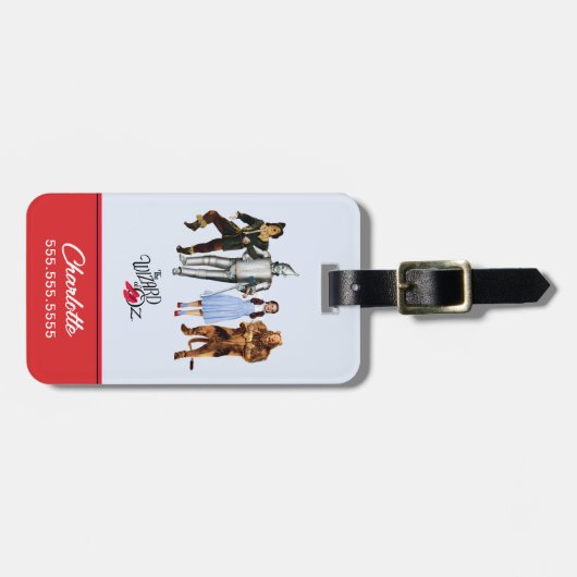 Classic Wizard of Oz Characters Bagagelabel (Voorkant horizontaal)