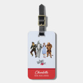 Classic Wizard of Oz Characters Bagagelabel (Voorkant verticaal)