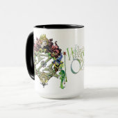 CLASSIC WIZARD OF OZ COFFEE MOK with ROYALTY CREST (Voorkant links)