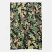 Classic Woodland Camo Kitchen Towels Theedoek (Verticaal)